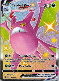 Crobat VMAX - Promo SWSH: Sword & Shield Promo Cards SWSH099 NM Holo - Image 1