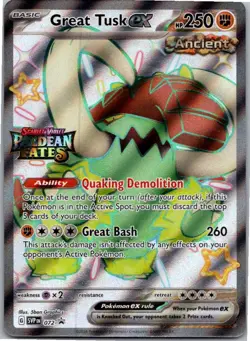 Great Tusk ex - Promo SV: Scarlet & Violet Promo Cards 072 NM Holo - Image 1
