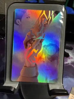 McDonald's Kpop Demon Hunter Foil Photo Card - Rumi & Jinu - Holographic RARE!! - Image 1