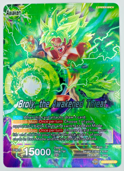 Broly the Awakened Threat P-092 Promo Foil Dragon Ball Super Card Game | NM - Image 1