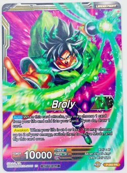 Broly the Awakened Threat P-092 Promo Foil Dragon Ball Super Card Game | NM - Image 2