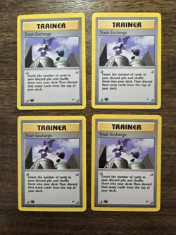 Trash Exchange #126 1st Edition Gym Heroes LP (SINGLE CARD) - Image 1