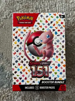Pokemon TCG 151 Scarlet and Violet Booster Bundle Trading Cards Set - 6 Packs - Image 1