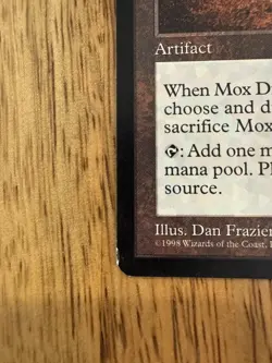 Mtg Magic The Gathering Mox Diamond Stronghold MP - Image 4