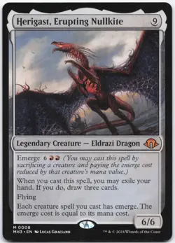 Herigast, Erupting Nullkite Normal M Modern Horizons 3 8 NM - Image 1