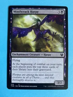 Mindwrack Harpy - 276 - Theros Beyond Death - MRG - THB - Common -NM - Image 1