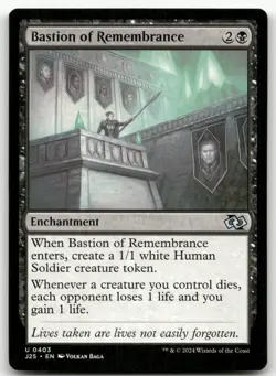 Bastion of Remembrance #403 (NM) Foundations Jumpstart J25 Magic MTG - Image 1
