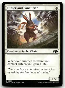 Hinterland Sanctifier #5 (NM) Foundations Jumpstart J25 Magic MTG - Image 1