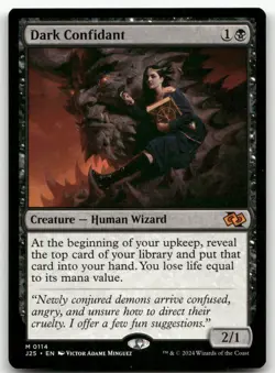 Dark Confidant #114 (NM) Foundations Jumpstart J25 Magic MTG - Image 1