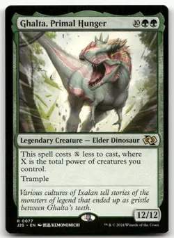 Ghalta, Primal Hunger (Anime) #77 (NM) Foundations Jumpstart J25 Magic MTG - Image 1