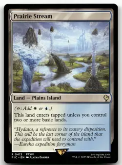 Prairie Stream #413 (NM) Final Fantasy FIC Magic MTG - Image 1