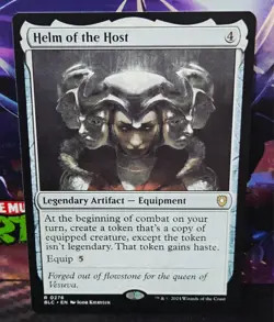 magic the gathering - Helm of the Host - Legendary Artifact - Equipment - Rare - Image 1