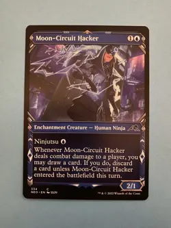 Moon-Circuit Hacker - Showcase - 334 - Kamigawa: Neon Dynasty - MTG - NEO - Image 1