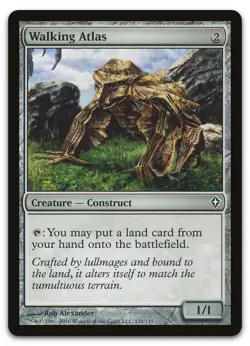 Walking Atlas #131 (LP) Worldwake WWK Magic MTG - Image 1