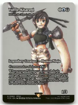 Yuffie Kisaragi - Yuriko, the Tiger's Shadow (Showcase) #60 NM Final Fantasy - Image 1