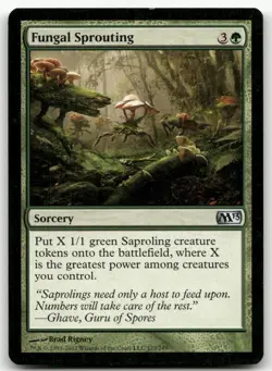 Fungal Sprouting #173 (NM) Magic 2013 M13 Magic MTG - Image 1