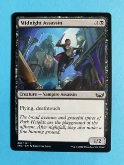Midnight Assassin - 087/281 - Streets of New Capenna - MTG - SNC - Image 1