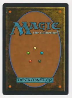 Gold Signed Tempest Efreet LP 4th Edition Artist NeNe Thomas 1995 MTG Magic Ante - Image 2