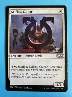 Selfless Cathar - 031/269 - Magic 2015 - MTG - M15 - Image 1