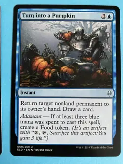 Turn into a Pumpkin - 69/269 - Throne of Eldraine - MTG - ELD - Image 1