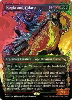 Kogla and Yidaro Foil Showcase March of the Machine NM MTG - Image 1