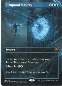 MTG: Innistrad Remastered: Borderless Temporal Mastery: Lightly Played Condition - Image 1