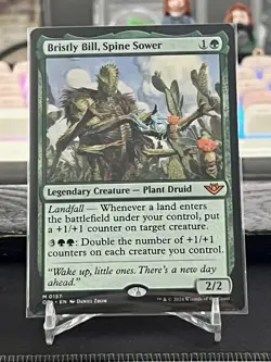 MTG Bristly Bill, Spine Sower Outlaws of Thunder Junction NM - Image 1