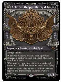 Aclazotz, Deepest Betrayal (SHOWCASE) Lost Caverns of Ixalan #0316 MTG - Image 1