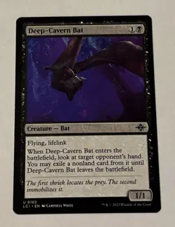 MTG Deep-Cavern Bat - The Lost Caverns of Ixalan NM - Image 1