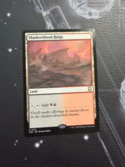 Shadowblood Ridge Commander: Modern Horizons 3 Rare - Image 1
