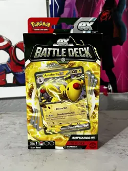 Pokemon TCG: Ampharos ex Battle Deck (Ready-to-Play 60-Card Deck) - Image 1