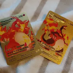Charizard VMAX Gold Foil Pokemon Cards Lot - 2 Standard - Image 1