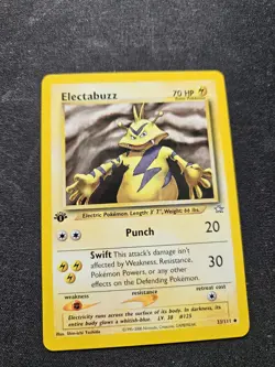 ** Electrabuzz 33/111 - Neo Genesis 1st Edition - Pokemon Card - Image 1