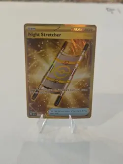 Night Stretcher 251/191 Pokemon TCG S&V Surging Sparks - NM Hyper Rare GOLD Holo - Image 1