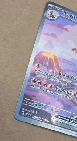 Pokemon TCG 151 MEW EN #199/165 Charizard ex Special Illustration Rare - Image 2