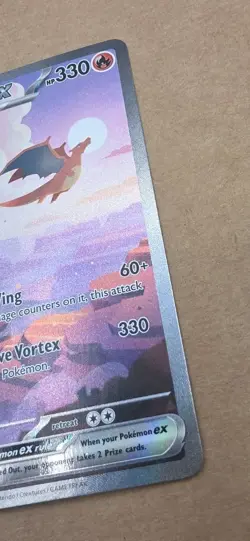 Pokemon TCG 151 MEW EN #199/165 Charizard ex Special Illustration Rare - Image 4