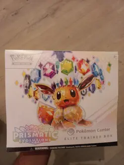 Pokemon Center ETB SV8.5 Prismatic Evolutions EV08.5 Evolutions Prismatiques New - Image 2