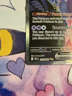 Team Rocket’s Mewtwo ex 231/182 Destined Rivals SIR Pokemon EXTRA CLEAN - Image 5