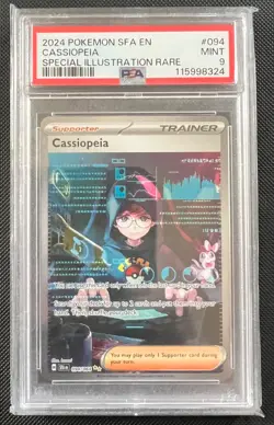 Pokemon Cassiopeia Shrouded Fable 094/064 Special Illustration Rare PSA 9 - Image 1