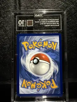 Pokemon Team Rocket's Mewtwo EX 216 Scarlet & Violet Promo TAG 10 2025 Rank #2 - Image 2