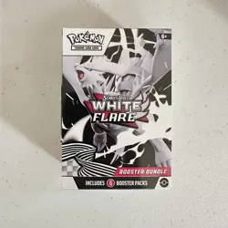 Pokemon TCG White Flare Booster Bundle Scarlet & Violet New Factory Sealed - Image 1