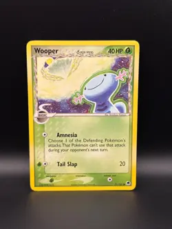 Pokemon TCG Wooper Delta Species 71/101 Dragon Frontiers 2006 EX Era LP Lot - Image 5