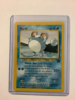 2000 Pokemon WotC Black Star Promo #29 Marill M/NM - Image 1