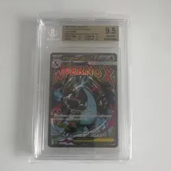 Pokemon Mega Charizard X EX MA Full Art Ultra Rare Holo 2025 Beckett 9.5 - Image 1
