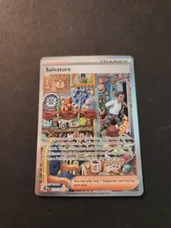 Salvatore 212/162 Temporal Forces Special Illustration Full Art Pokemon - Image 1