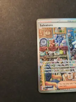 Salvatore 212/162 Temporal Forces Special Illustration Full Art Pokemon - Image 3