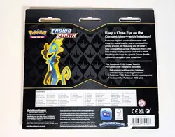 Pokemon TCG CROWN ZENITH 3-Pack Blister Pin Collection Set of 3 Sealed New - Image 3