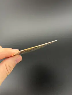 Topps Pokemon #06 Charizard Holo Foil TV Animation Series 1 Black Logo MP - Image 4