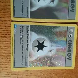 Pokemon TCG: Classic English - Holo Double Colorless Energy - 032/034 X2 - Image 3
