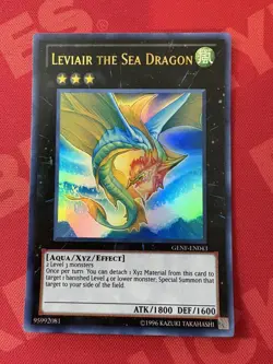 Leviair the Sea Dragon Ultra Rare Generation Force GENF-EN043 NM Unlimited Ed - Image 1